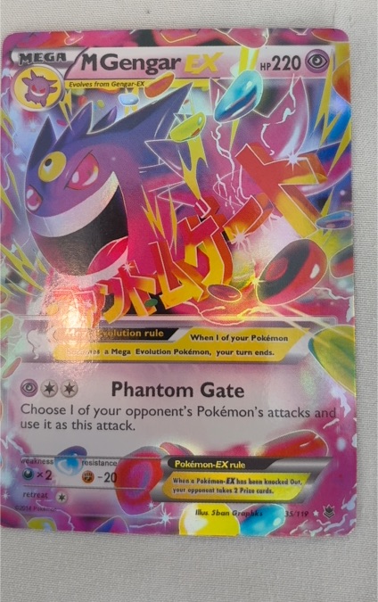 2014 Pokémon #35 Mega Gengar EX — front