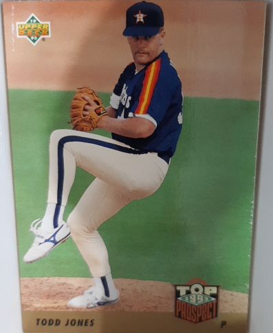 1993 Upper Deck #423 Todd Jones — front