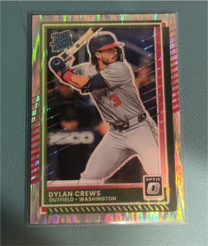 2025 Panini Donruss Optic #54 Dylan Crews — front