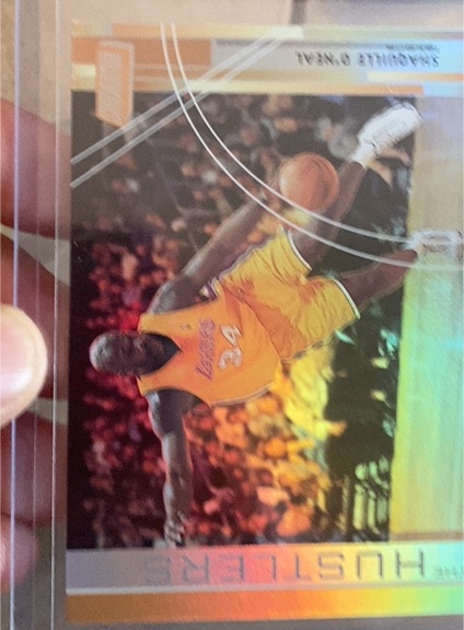2002-03 Topps Stadium Club The Hustlers #H10 Shaquille O'Neal — front