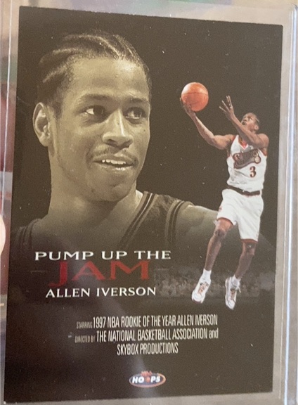 1998-99 Hoops #2 PJ Allen Iverson Pump Up the Jam — front