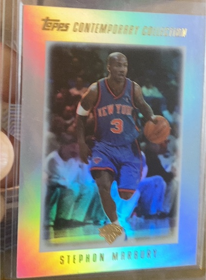 1997 Topps Contemporary Collection Stephon Marbury — front