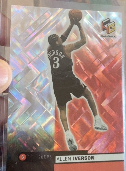 1999-00 Upper Deck HoloGrFX #41 Allen Iverson — front