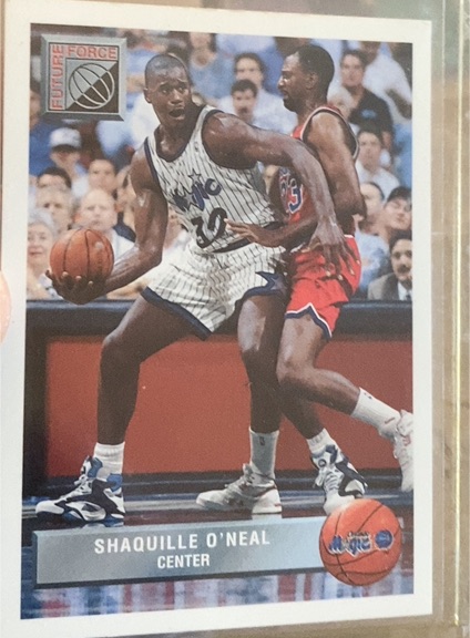 1992-93 Upper Deck McDonald's #P43 Shaquille O'Neal — front