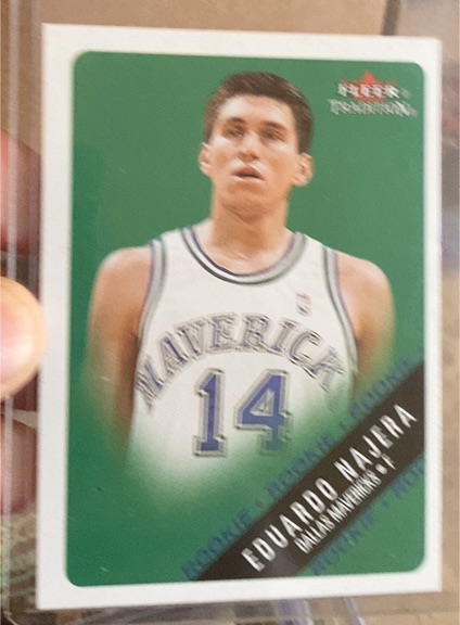 2000-01 Fleer Tradition #271 Eduardo Najera — front