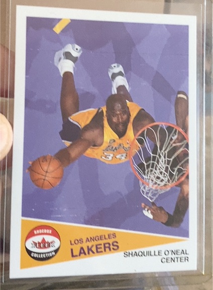 2001-02 Fleer Shoebox Collection #35 Shaquille O'Neal — front