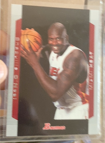 2004 Bowman #34 Shaquille O'Neal — front