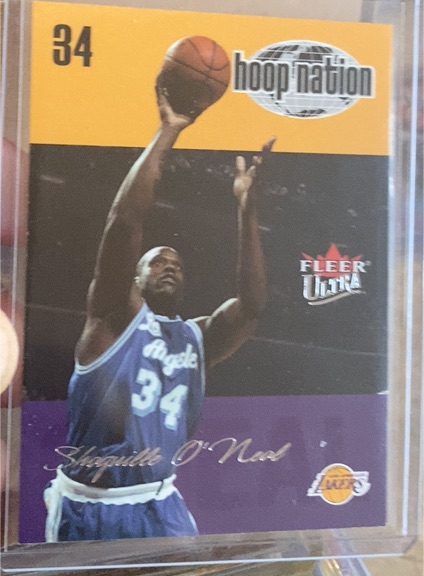 2004-05 Fleer Ultra Hoop Nation #6HN Shaquille O'Neal — front