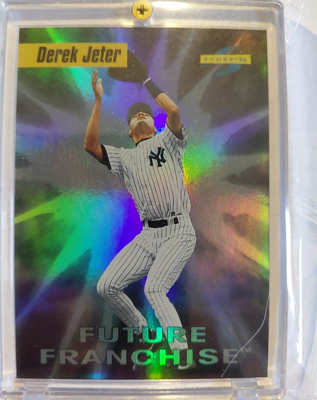 1996 Score #3 Derek Jeter Future Franchise — front