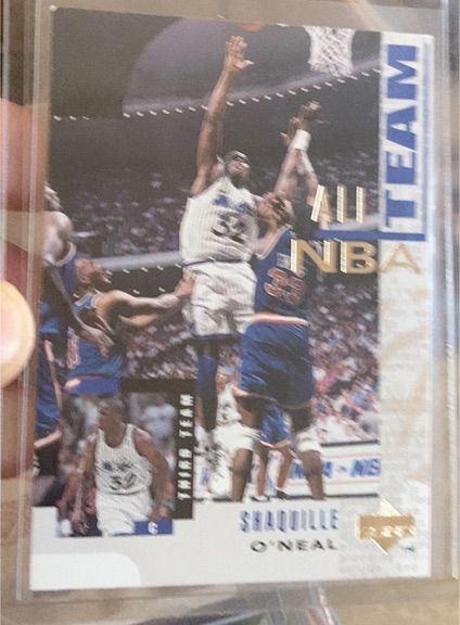 1994-95 Upper Deck #23 Shaquille O'Neal All NBA Team — front