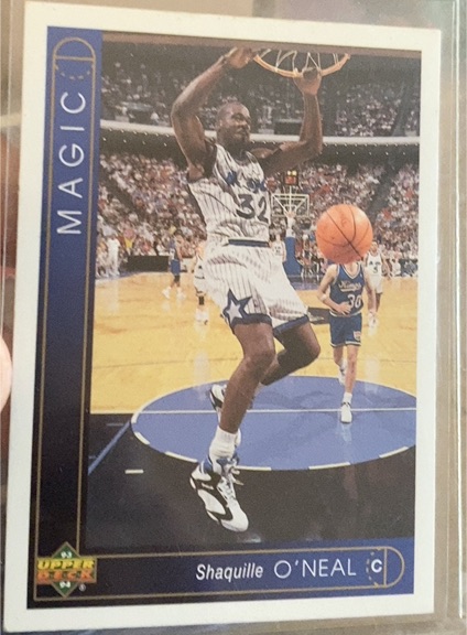 1993-94 Upper Deck #300 Shaquille O'Neal — front