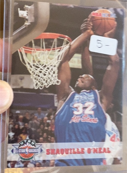 1993-94 Hoops #264 Shaquille O'Neal All-Star Weekend Orlando Magic — front