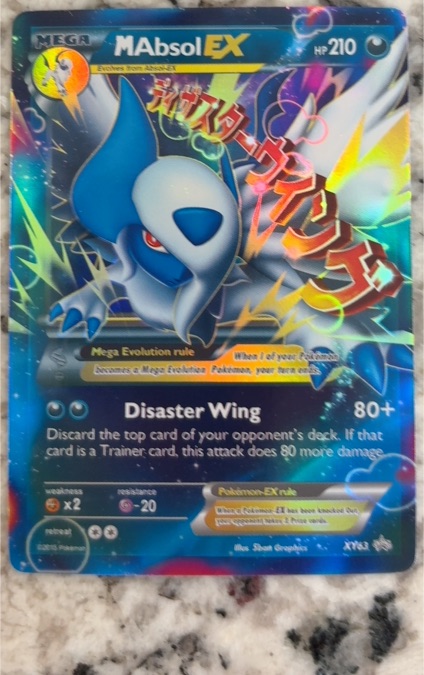 2015 Pokémon Black Star Promos #XY63 Mega Absol EX — front