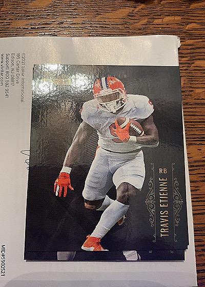 2021 Wild Card Matte #MBC-10 Travis Etienne — front