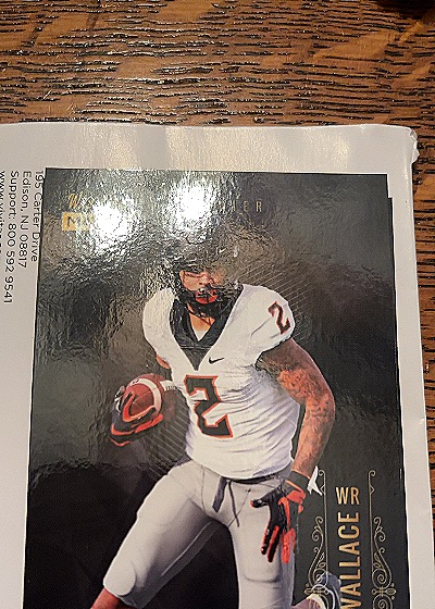 Unknown Football Card #Wallace — front