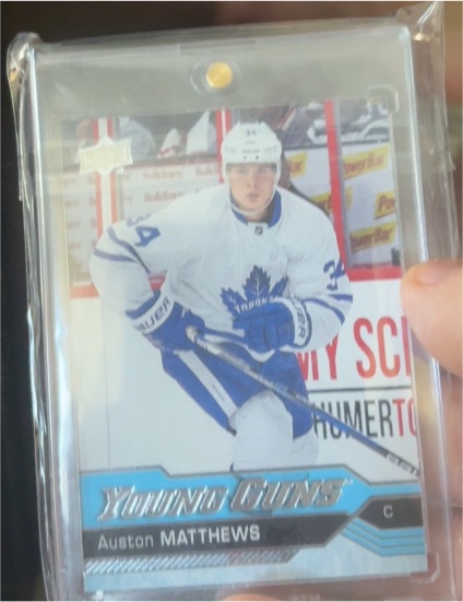 2016-17 Upper Deck Young Guns #201 Auston Matthews — front