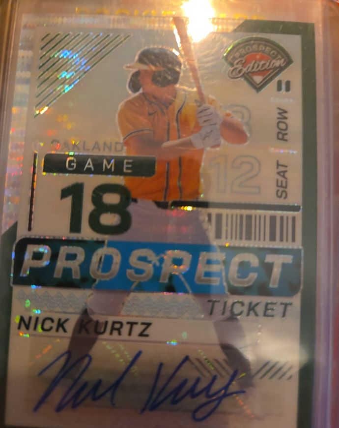 2024 Panini Prospect Edition #18 Nick Kurtz — front