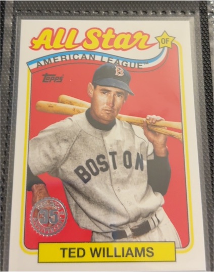 2024 Topps Series 2 1989 Topps Baseball All-Stars #89ASB-31 Ted Williams — front