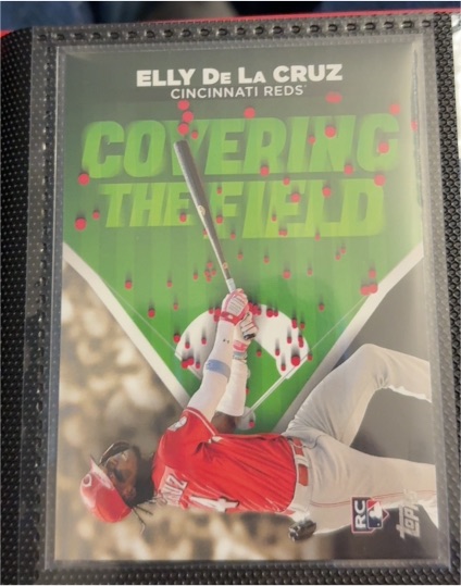 2024 Topps Series 2 #CTF-14 Elly De La Cruz Covering the Field — front