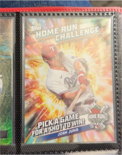 2024 Topps Home Run Challenge #HRC-26 Josh Jung — front