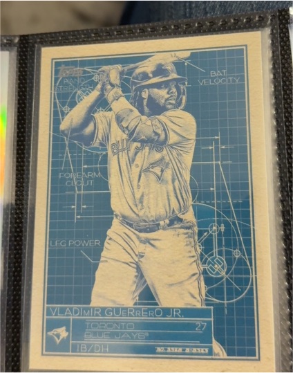 2024 Topps Series 1 #SB-10 Vladimir Guerrero Jr. Superstar Blueprint — front