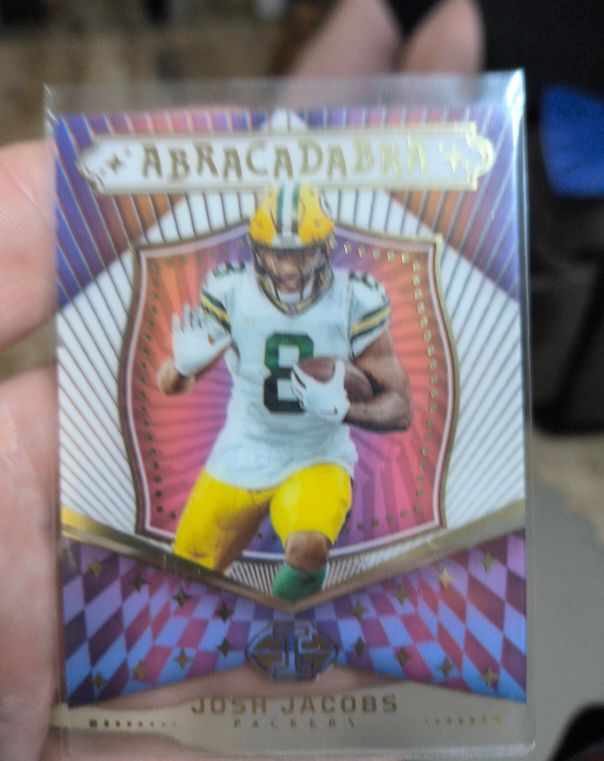 2024 Panini Illusions Abracadabra #17 Josh Jacobs — front