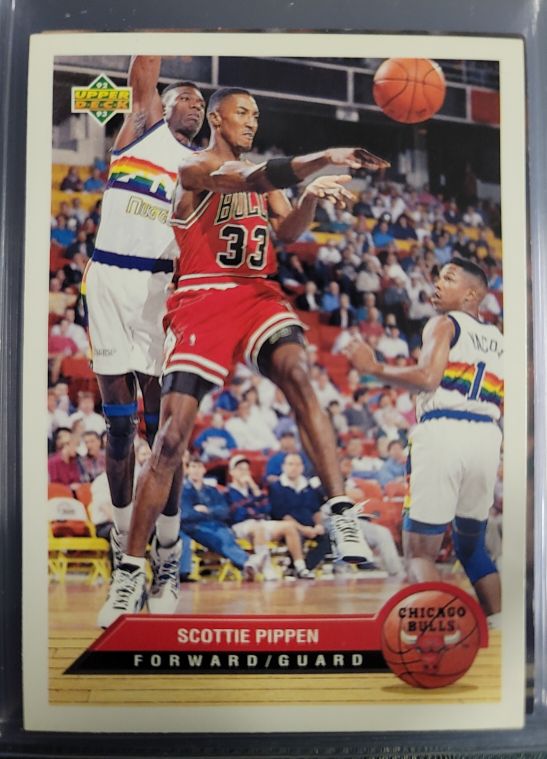 1992-93 Upper Deck McDonald's #CH9 Scottie Pippen — front