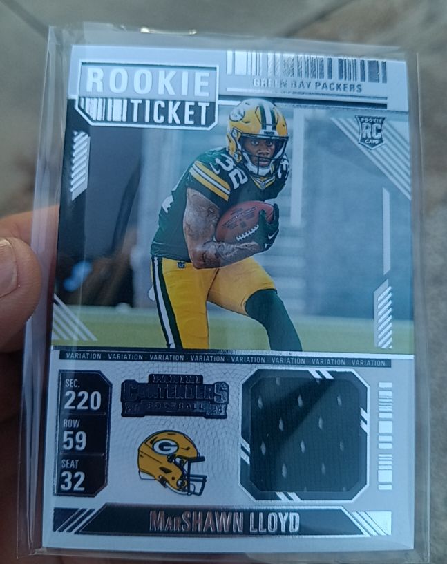2024 Panini Contenders Rookie Ticket #RTS-MLD Marshawn Lloyd — front