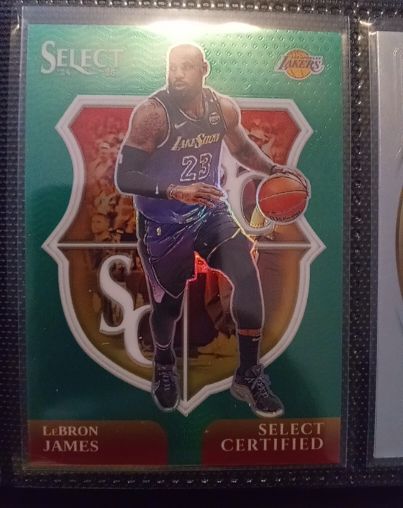 2024-25 Panini Select #5 LeBron James Select Certified — front