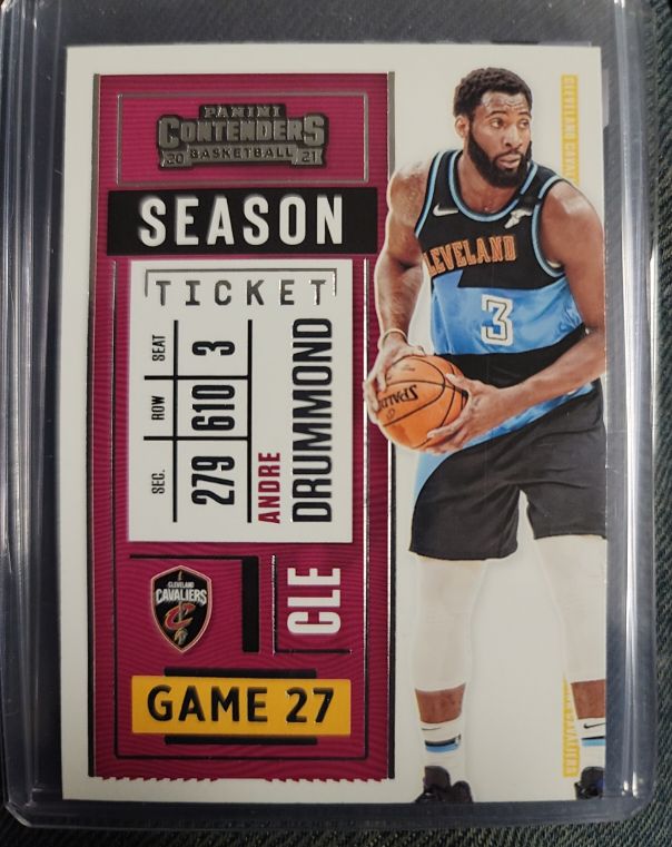 2020-21 Panini Contenders #79 Andre Drummond Cleveland Cavaliers — front