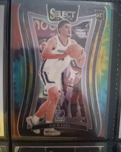 2024-25 Panini Select #391 Zach Edey — front