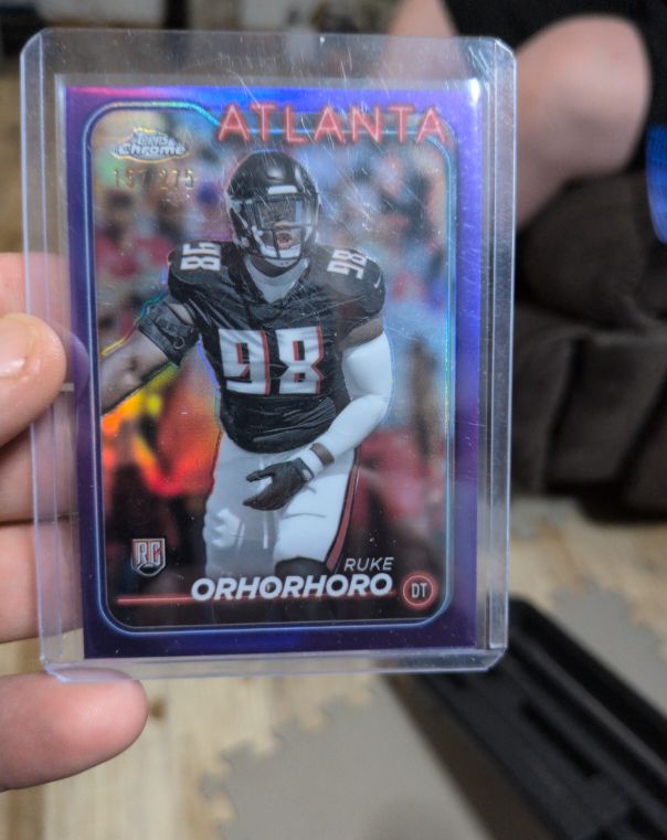 2024 Topps Chrome #279 Ruke Orhorhoro — front