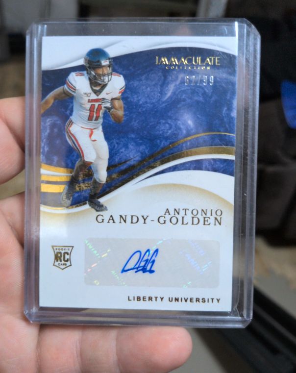 2020 Panini Immaculate Collegiate #57 Antonio Gandy-Golden — front