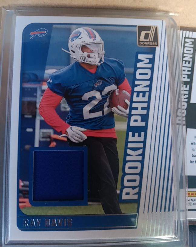2024 Donruss #RPJ-RDA Ray Davis Rookie Phenom Jerseys — front