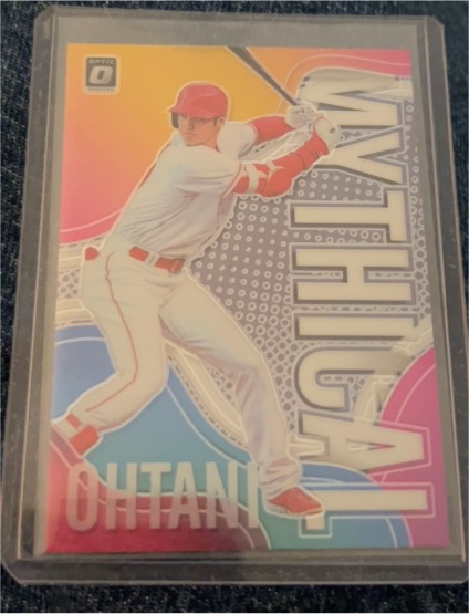 2019 Donruss Optic Mythical #M-8 Shohei Ohtani — front