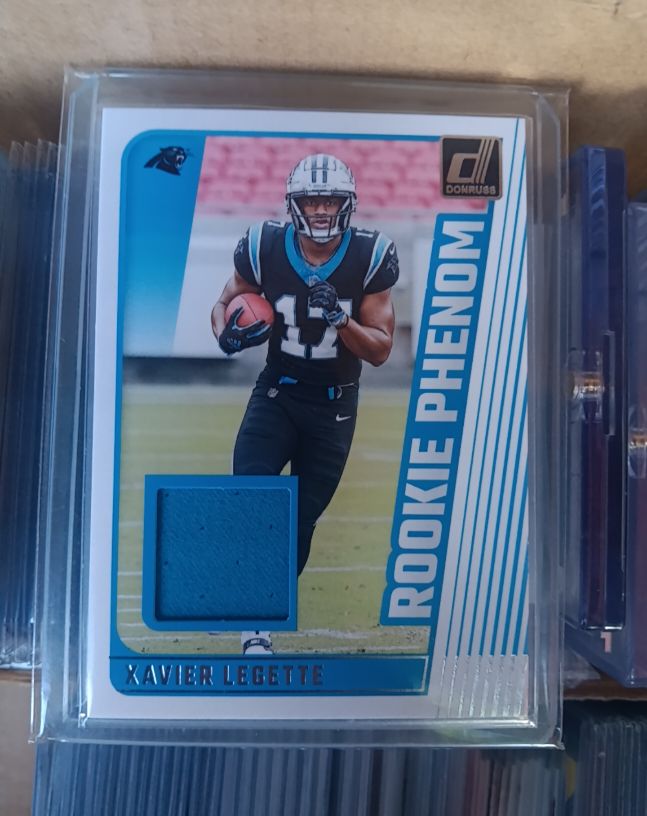 2024 Panini Donruss Rookie Phenom Jerseys #RPJ-XLE Xavier Legette — front