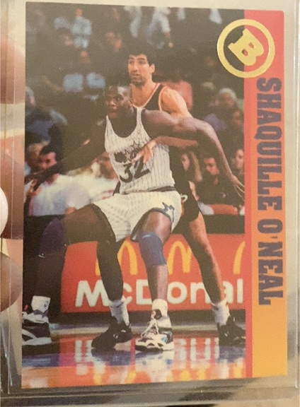 1993 Ballstreet #6 Shaquille O'Neal Orlando Magic — front