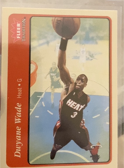 2004-05 Fleer Tradition #73 Dwyane Wade — front