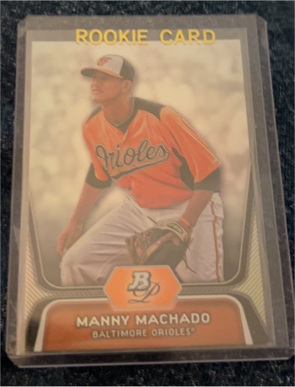 2012 Bowman Platinum Prospects #BPP23 Manny Machado — front