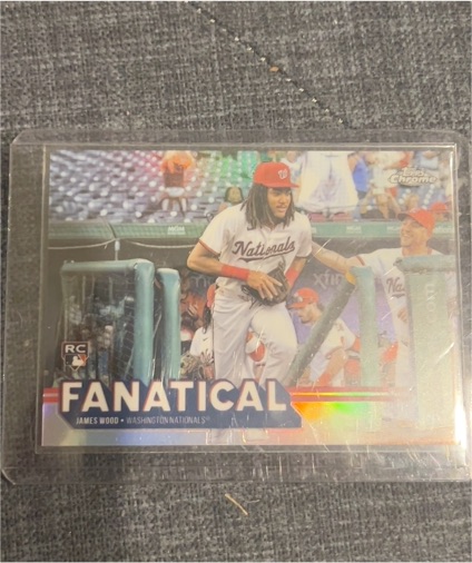 2025 Topps Chrome #FAN-20 James Wood — front