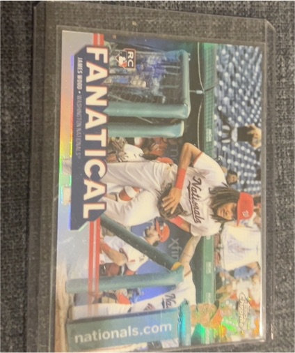 2025 Topps Chrome #FAN-20 James Wood — front