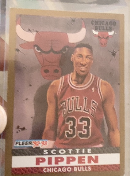 1992-93 Fleer #254 Scottie Pippen — front