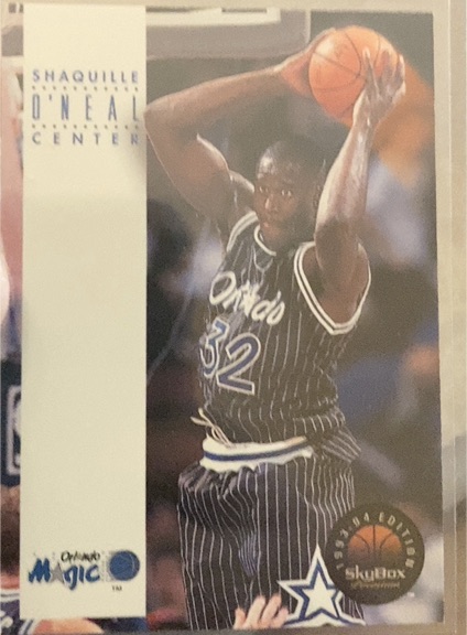 1993-94 SkyBox Premium #133 Shaquille O'Neal — front