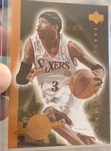 2001-02 Upper Deck Inspirations #65 Allen Iverson — front