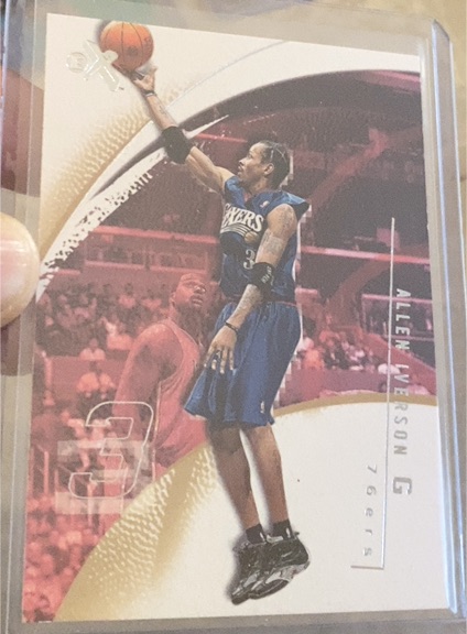 2001-02 Fleer E-X #37 Allen Iverson — front