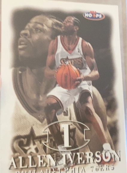 1998-99 Hoops #70 Allen Iverson — front