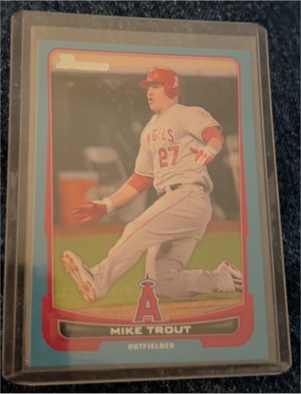 2012 Bowman #34 Mike Trout — front