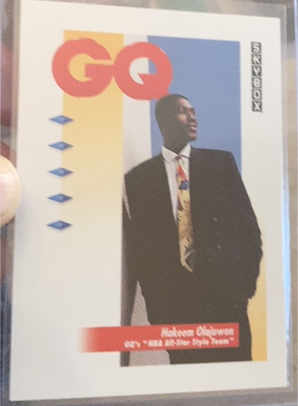 1991-92 SkyBox #324 Hakeem Olajuwon — front