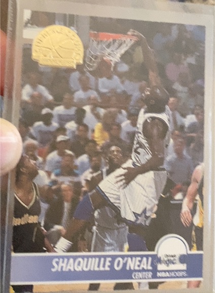 1994 SkyBox NBA Hoops Supreme Court #SC33 Shaquille O'Neal — front
