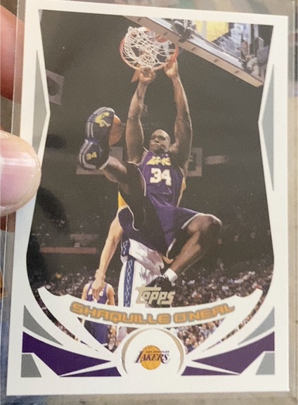 2004-05 Topps #200 Shaquille O'Neal — front